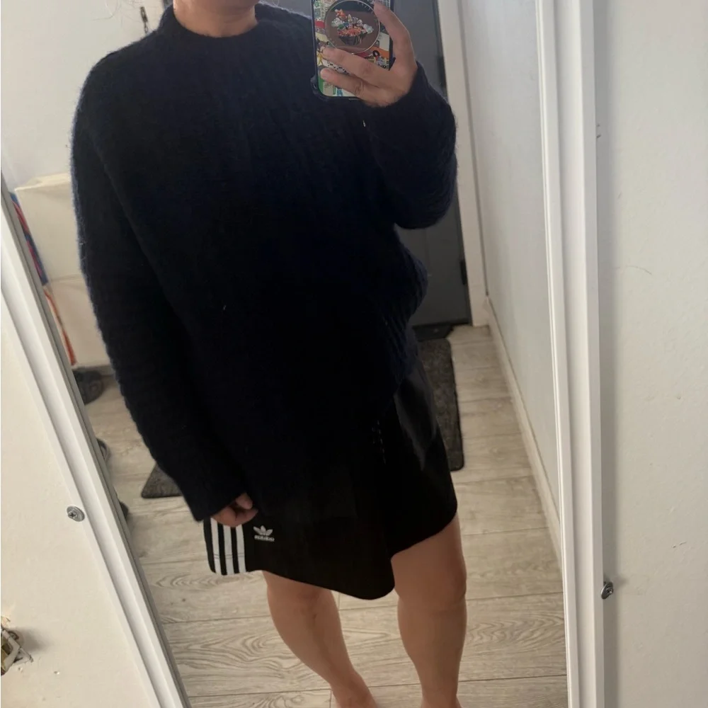 All Saints Selena Asymmetric Sweater, Alpaca Wool - Picture 8 of 16
